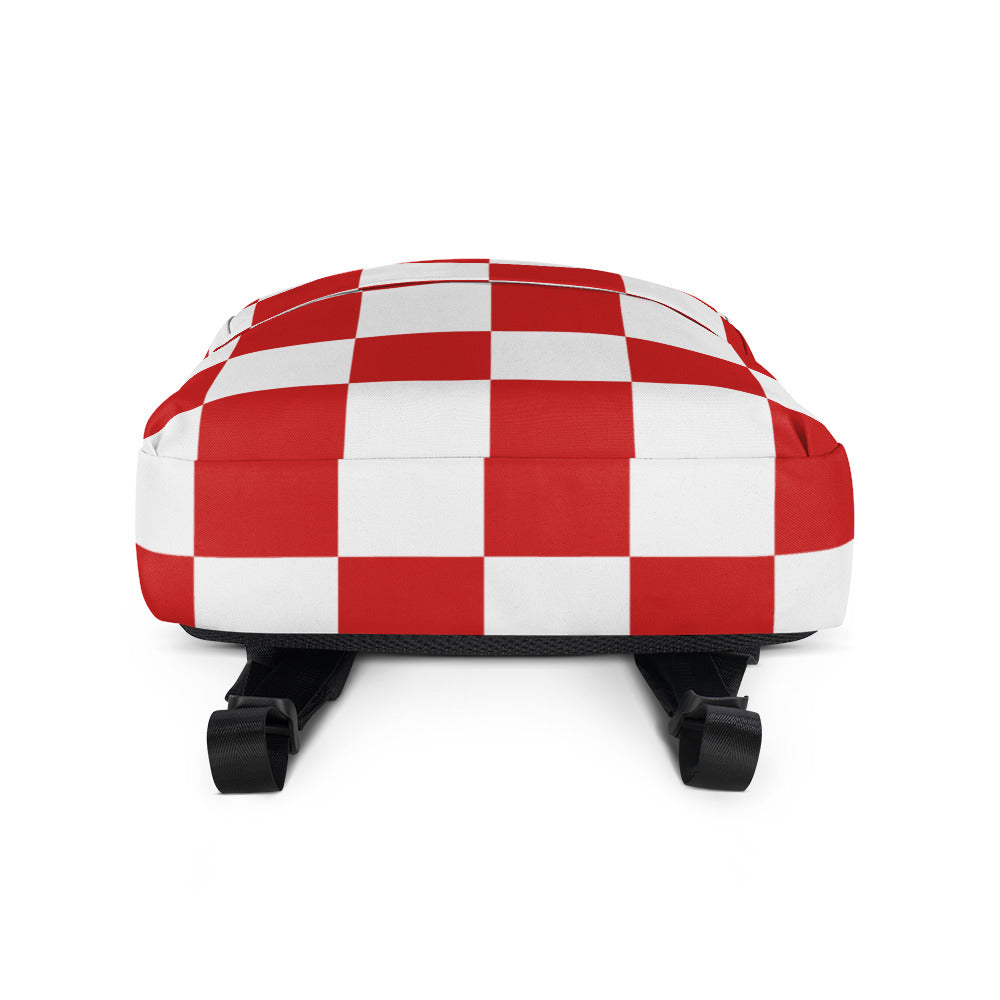 Checkered Backpack