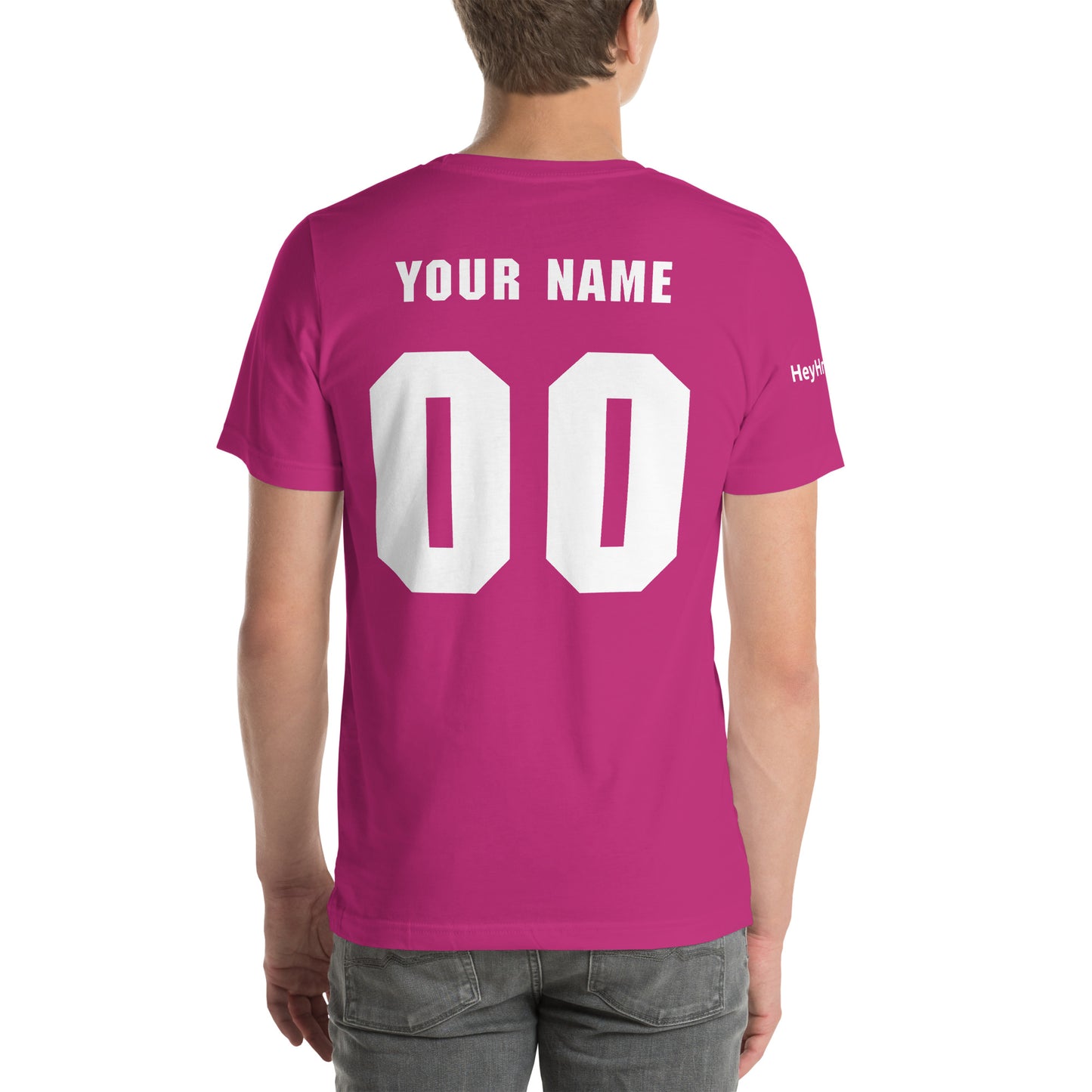 Customizable Name & Number T-Shirt
