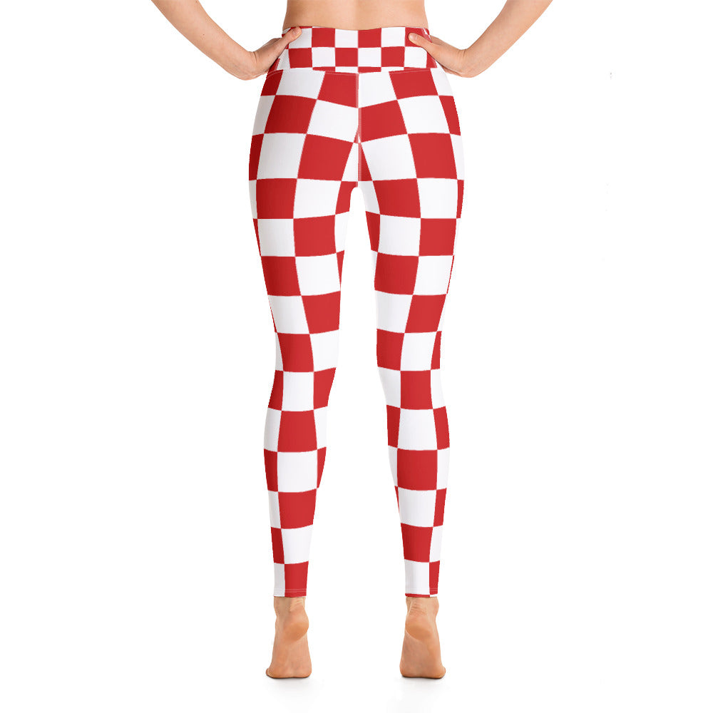 Checkered Yoga Leggings