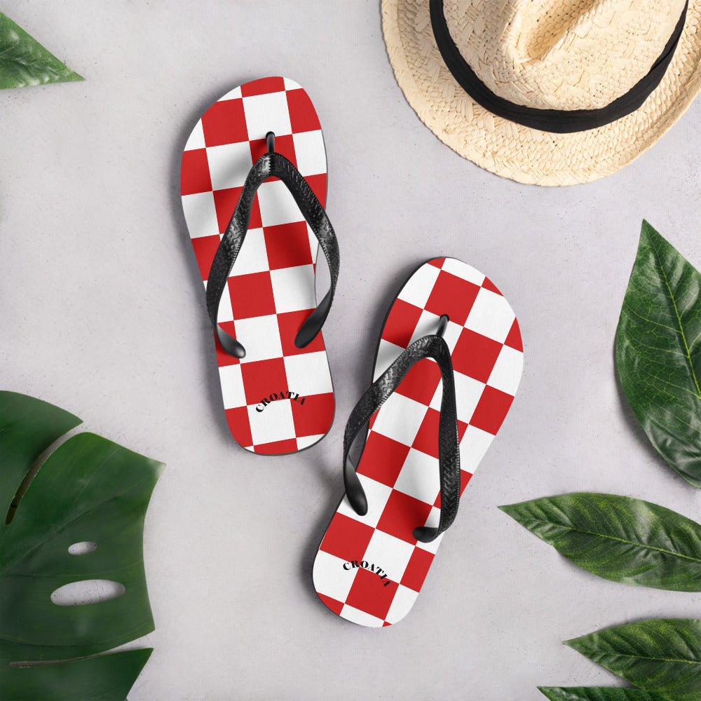 Checkered Flip-Flops