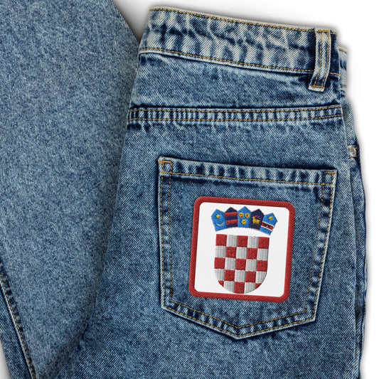 Croatian Coat of Arms Embroidered Patch