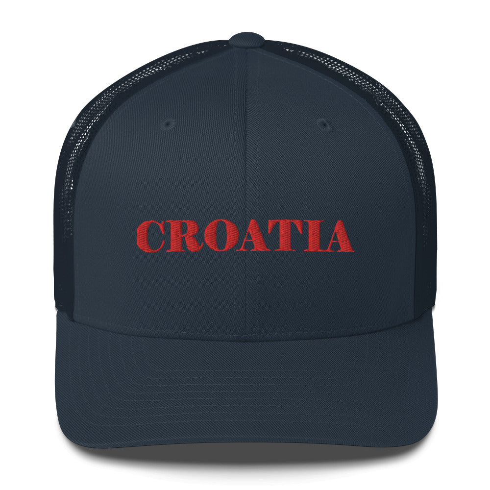 Croatia Trucker Cap