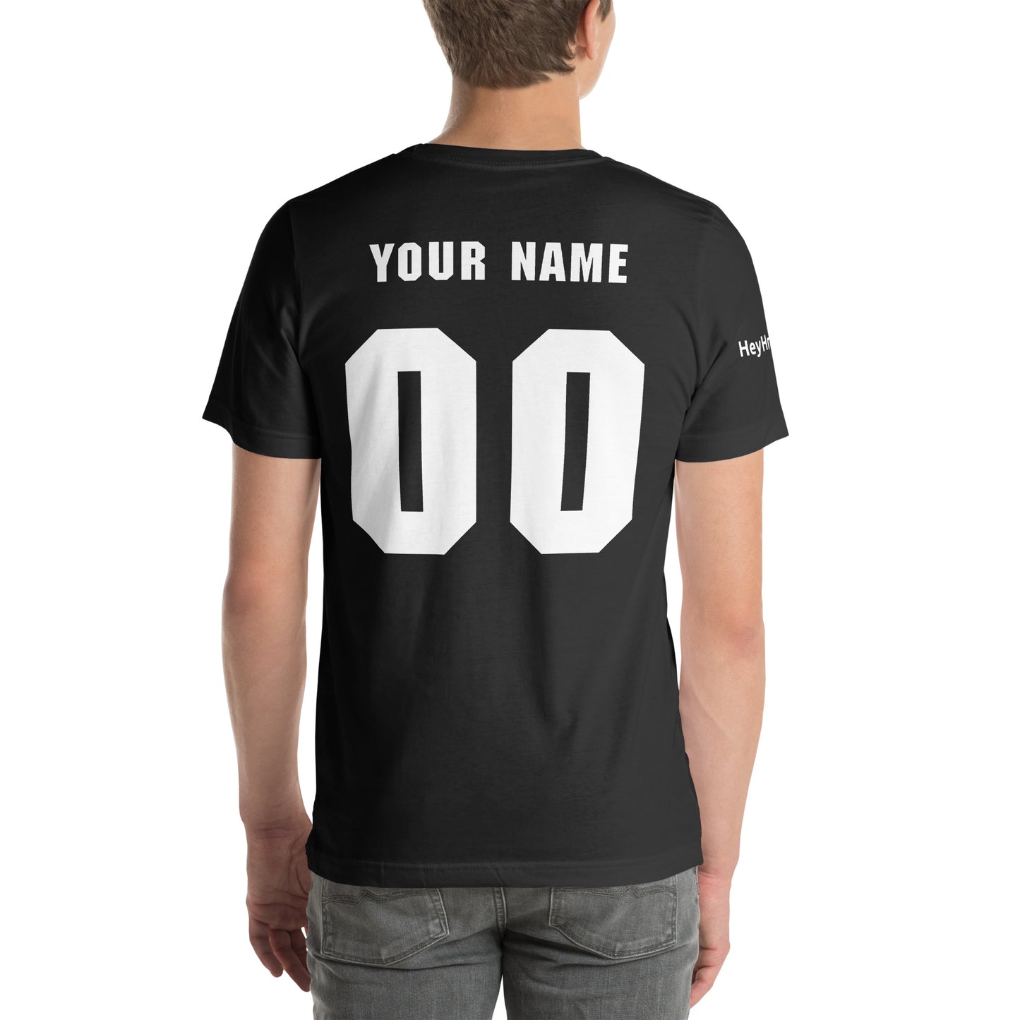 Customizable Name & Number T-Shirt