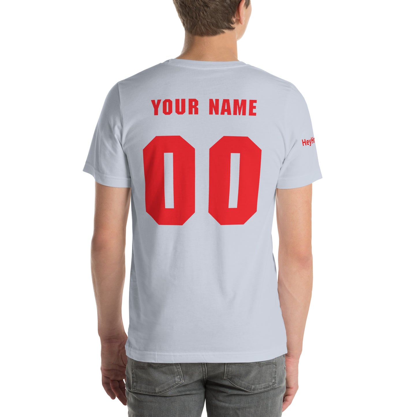 Customizable Name & Number T-Shirt