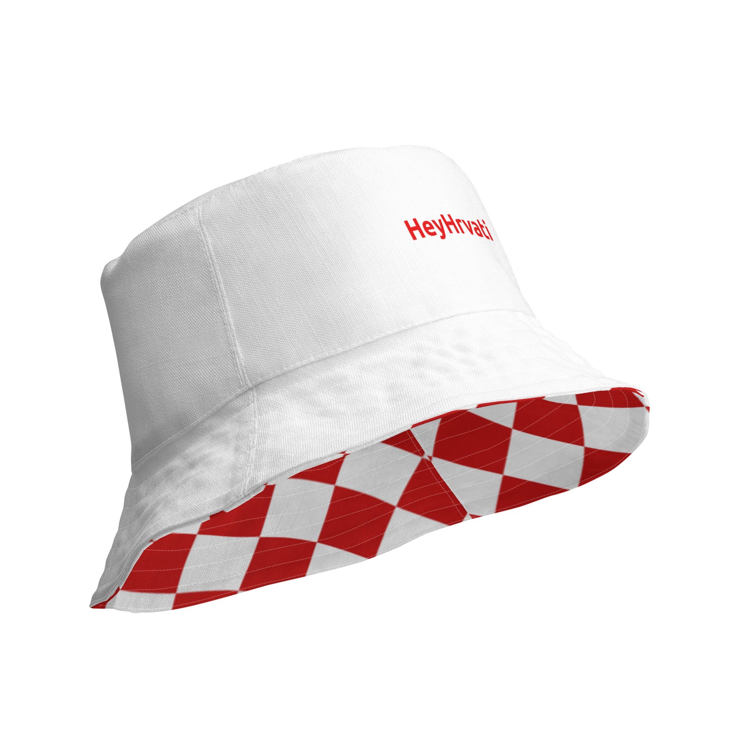Checkered Reversible Bucket Hat