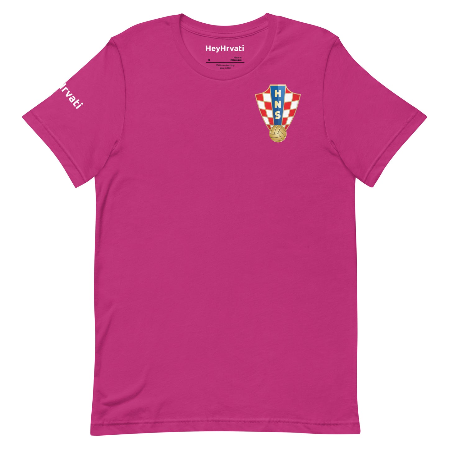 PLAIN Croatian Football Federation Unisex t-shirt