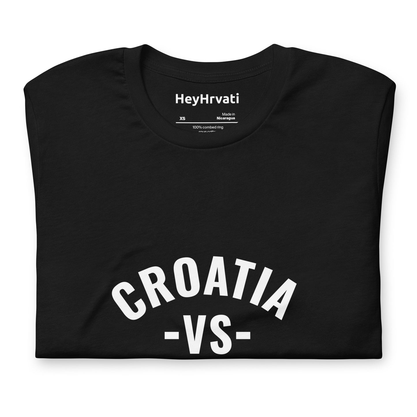 Croatia vs Everybody Unisex t-shirt