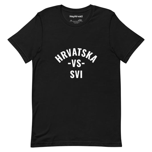 Hrvatska vs SVI Unisex t-shirt