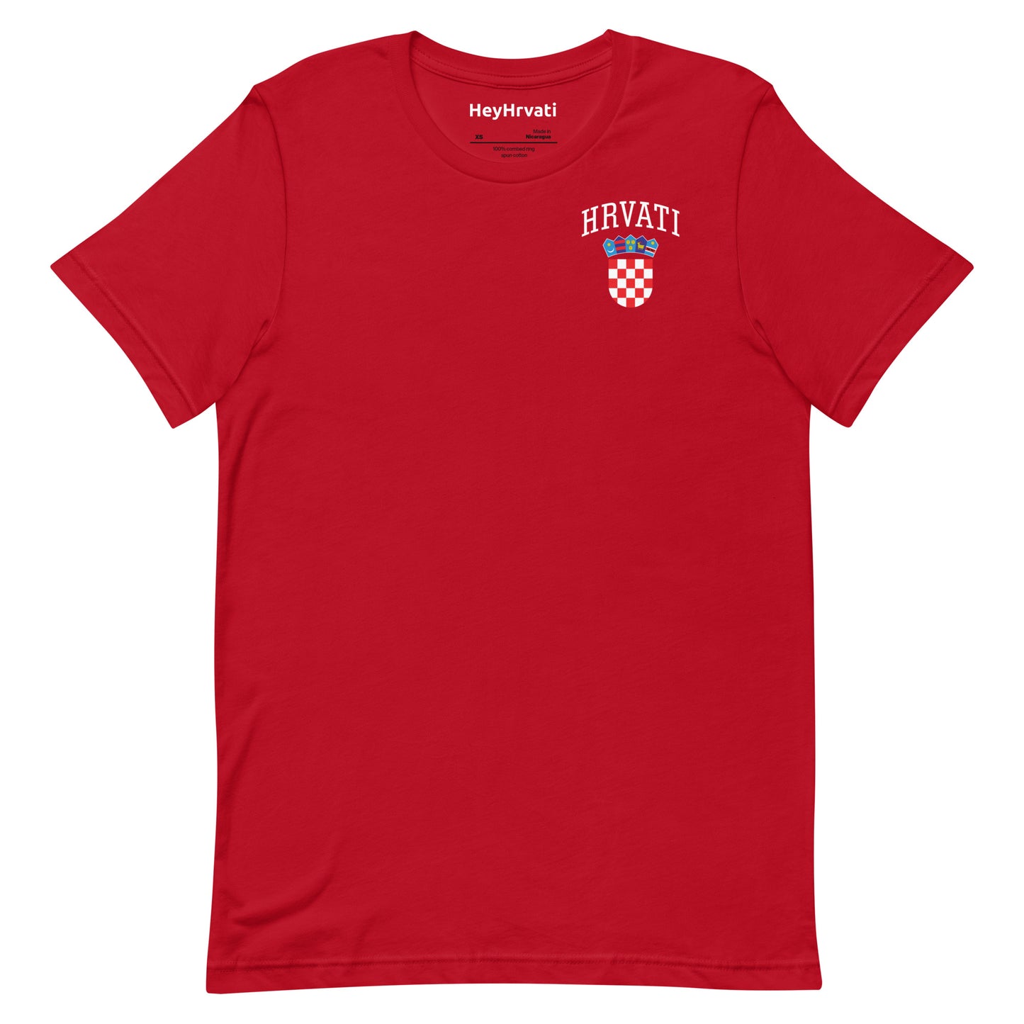 Hrvati with Crest (Croatians) Unisex t-shirt