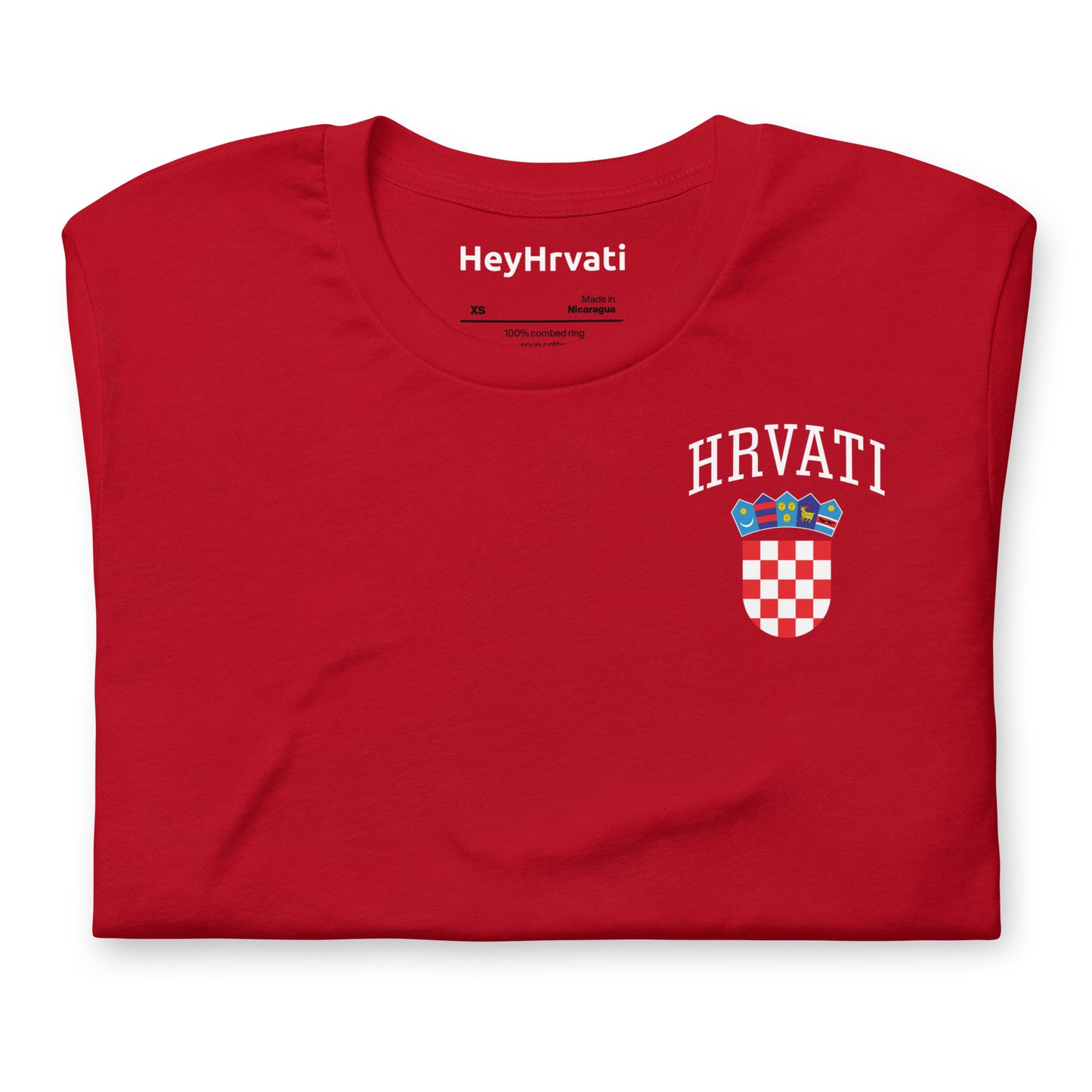 Hrvati with Crest (Croatians) Unisex t-shirt