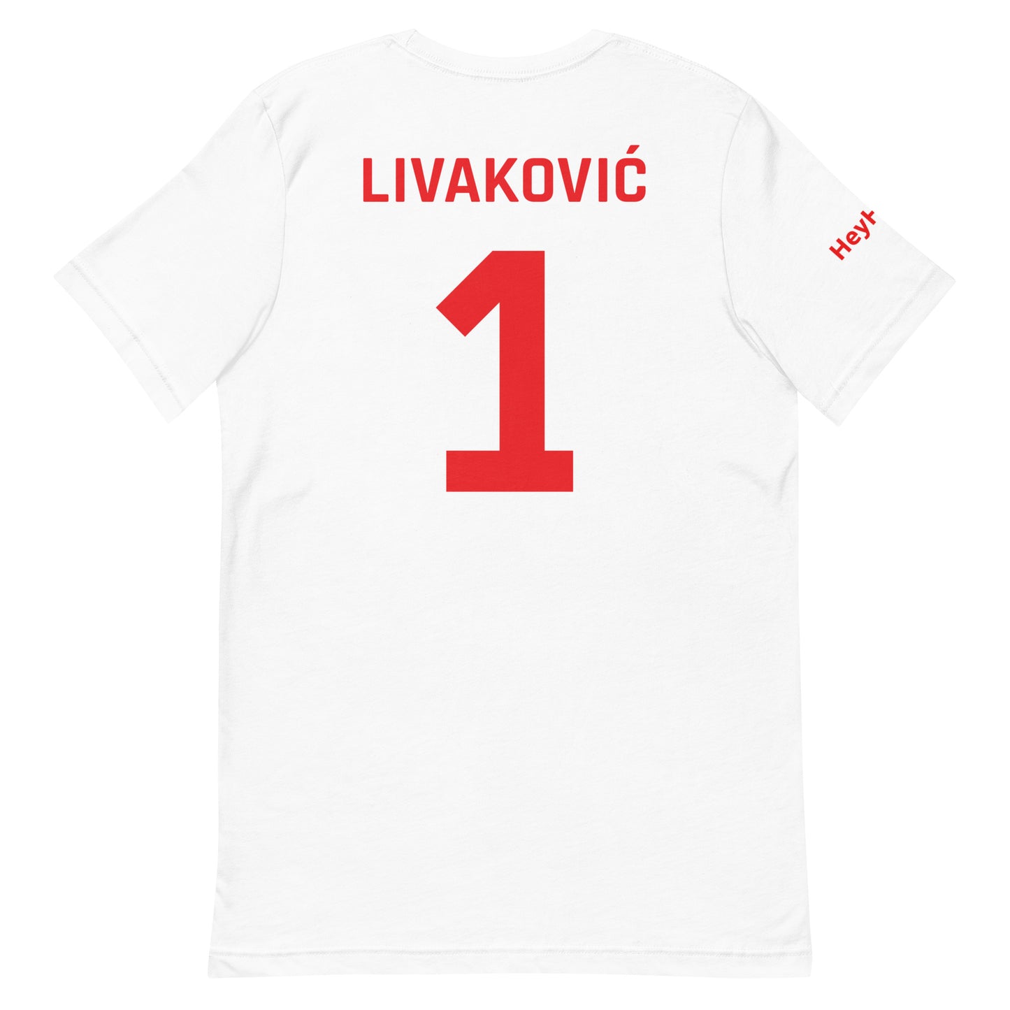 Dominik Livaković Croatian Football Federation Unisex t-shirt