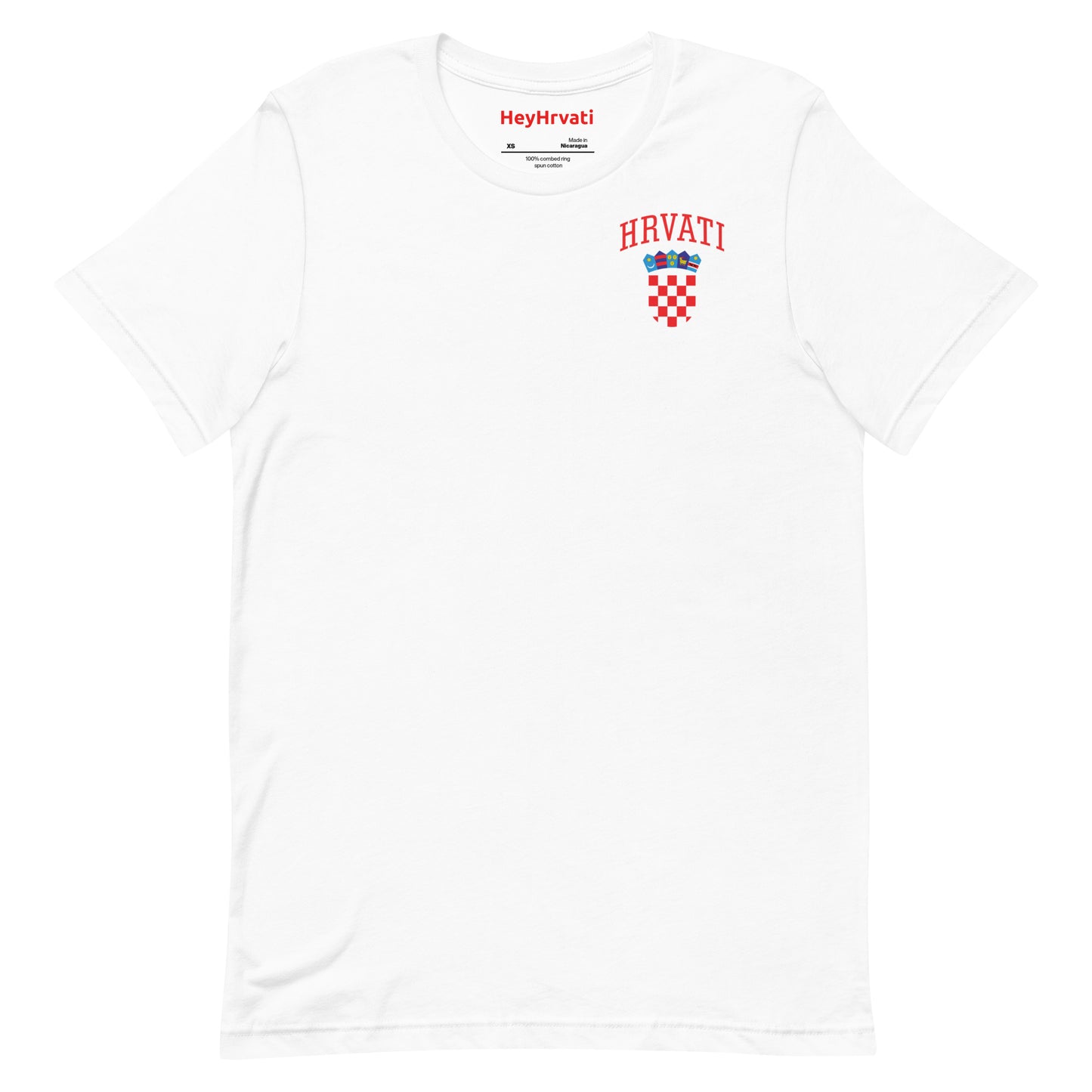 Hrvati with Crest (Croatians) Unisex t-shirt