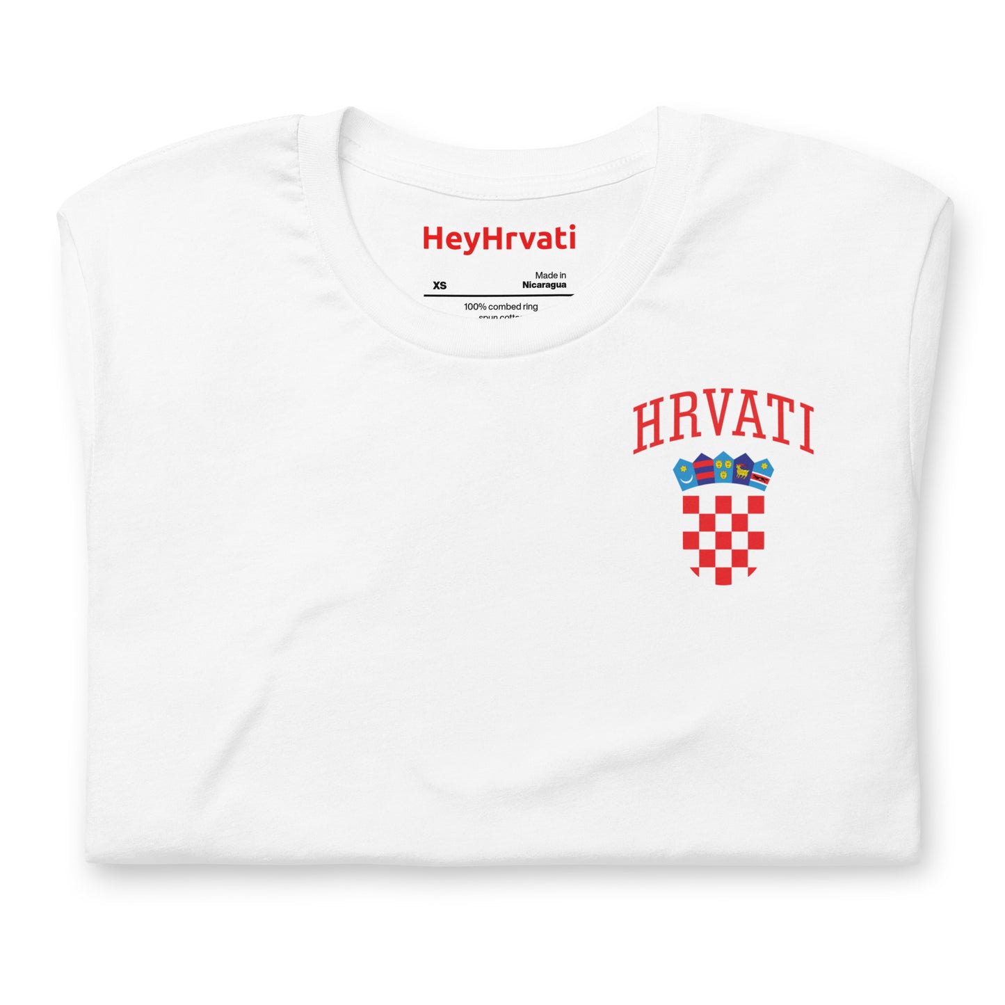 Hrvati with Crest (Croatians) Unisex t-shirt